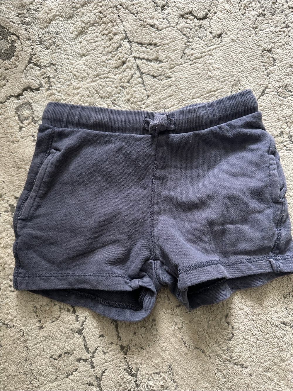 Zara Toddler Navy Blue‎ Cotton Shorts